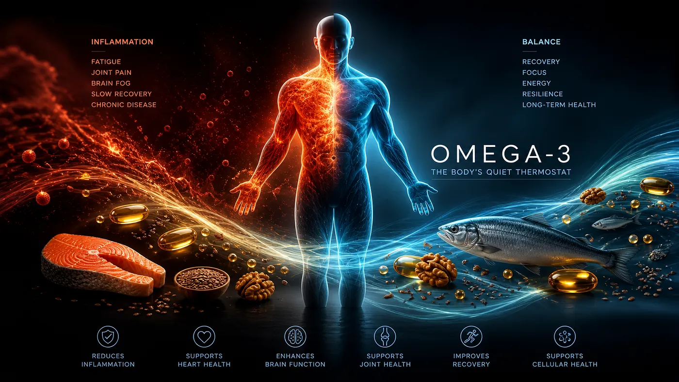 Your Body Is Fighting a Silent Fire: Omega-3